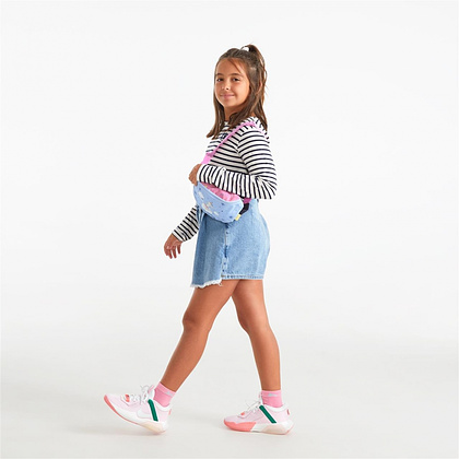 Сумка поясная Enso "Dreams come true", розовый, голубой - 4