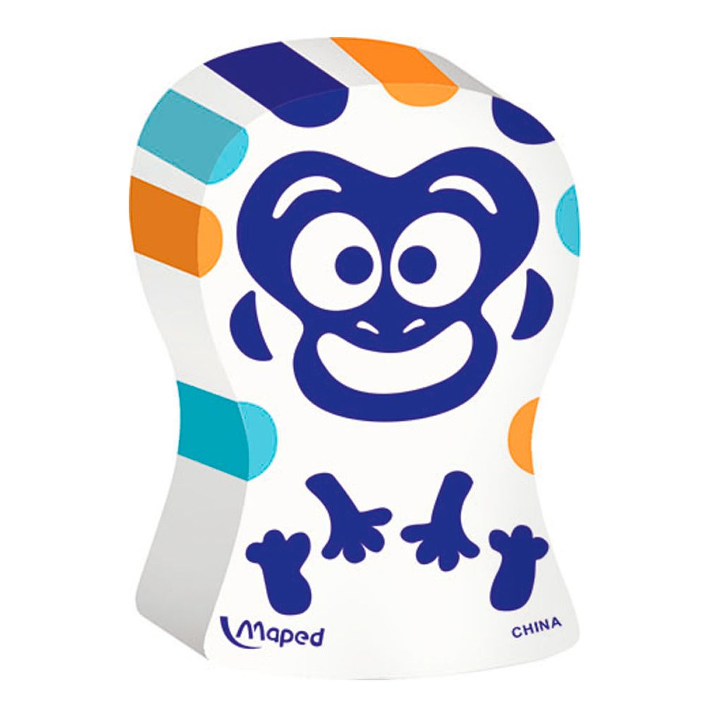 Ластик Maped "Ergo Fun", 1 шт, ассорти