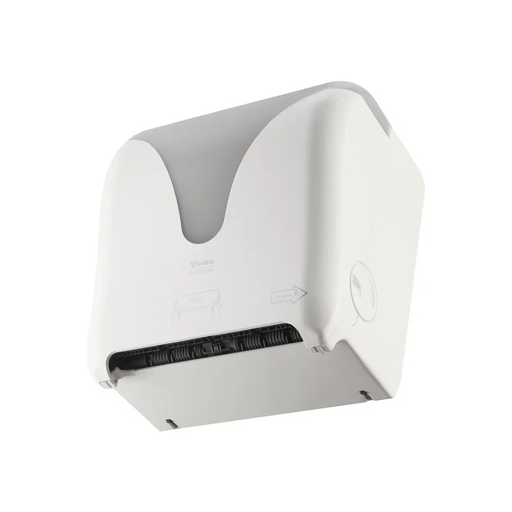 Диспенсер для полотенец рулонных "VEIRO Professional POD", пластик, белый - 6