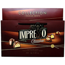 Конфеты в наборе "Impresso Premium", коричневый