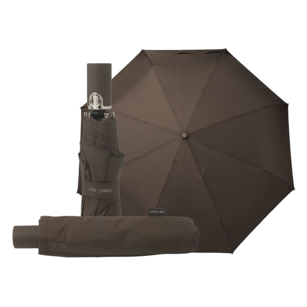 Зонт складной "Hamilton Taupe", коричневый