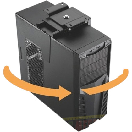 Держатель для системного блока Easy BLACK, чёрный матовый - 3