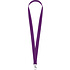 Тесьма с карабином для бейджа "8391", 900x20 мм, фиолетовый