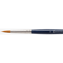 Кисть "Escoda Chronos", микс, круглая, на короткой ручке, № 6