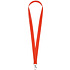 Тесьма с карабином для бейджа "8391", 900x20 мм, красный