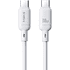 Кабель Baseus P10377704213-00, Silky Series Fast Charging Cable, Type-C to Type-C 100W, 1 м, Moon White
