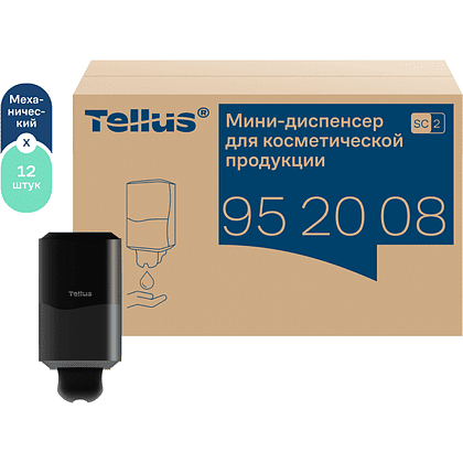 Диспенсер Tellus для косметической продукции мини, черный, SC2 - 3