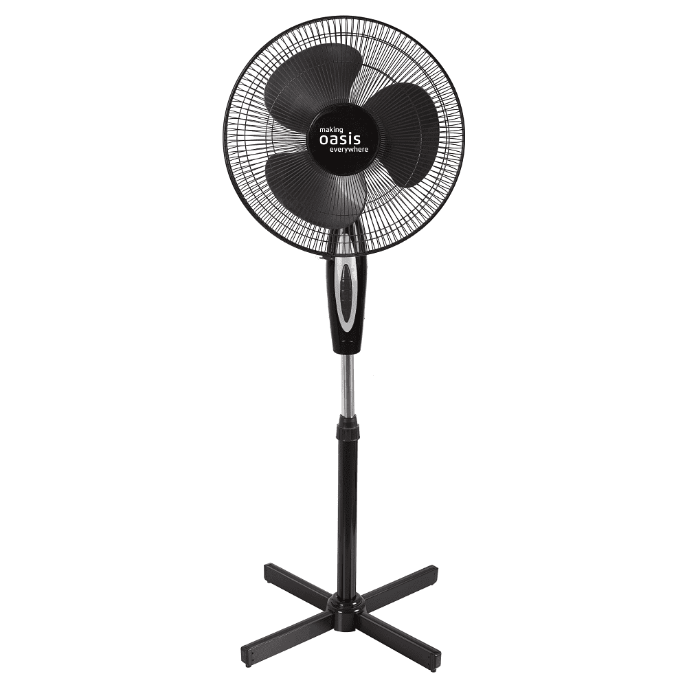Электровентилятор напольный Оasis "VF-50PB", черный, -10%