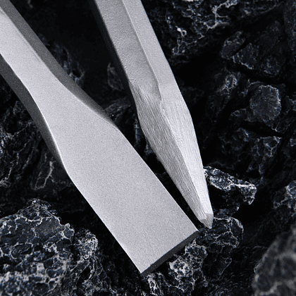 Зубило пиковое Deli YS EDH-HJZ017-E1, для отбойного молотка, 17 x 280 мм, HEX - 2