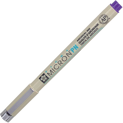 Ручка капиллярная "Pigma Micron PEN", 0.4-0.5 мм, черно-синий - 8