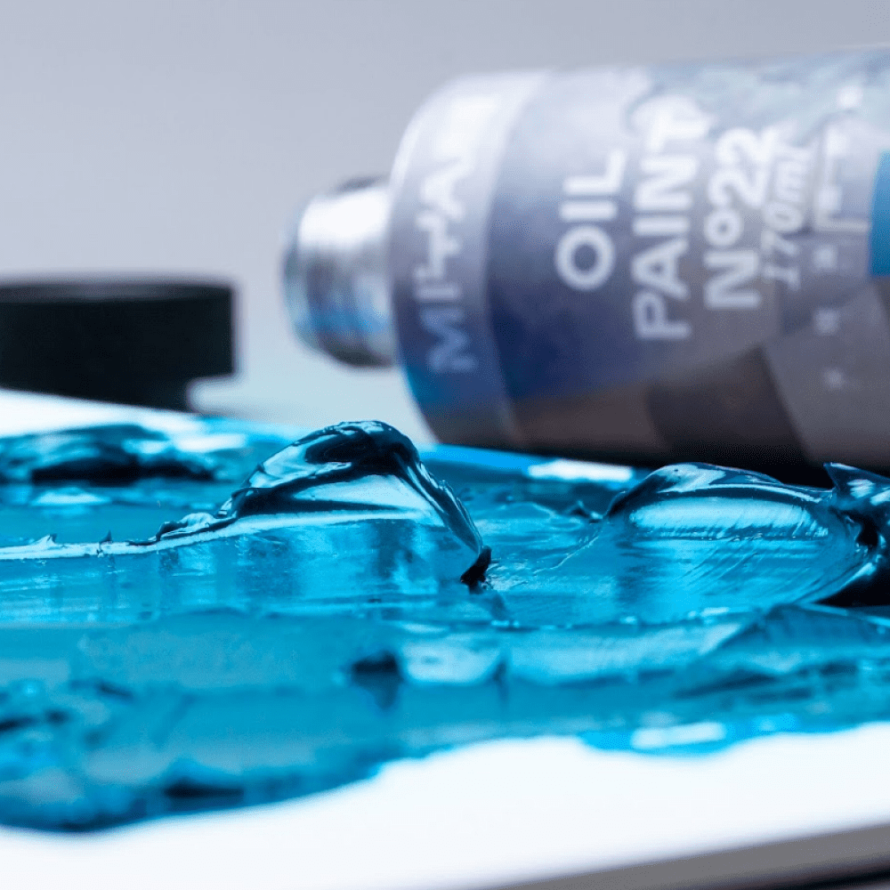 Краски масляные "HIMI.MIYA", сиена жжёная, 170 мл., туба - 10