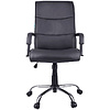 Кресло для руководителя Helmi "HL-E03 Accept", экокожа, металл, черный - 2