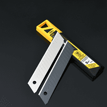 Лезвия для большого ножа "Deli Yellow SK4", 18 мм, 10 штук