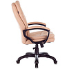 Кресло для руководителя "Бюрократ CH-868YAXSN", кожзам, пластик, бежевый - 3