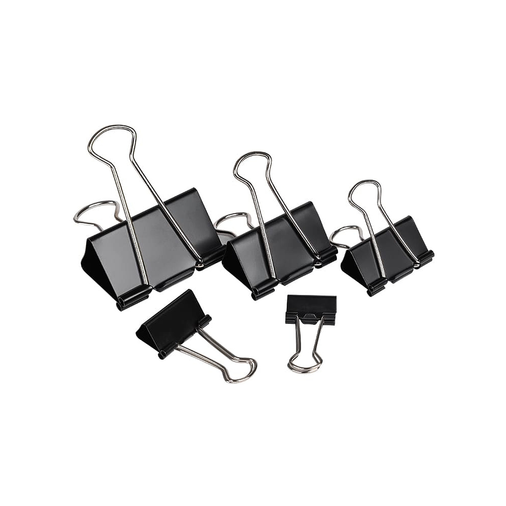 Зажим для бумаги Maped, 32 мм, черный - 6