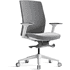 Кресло для руководителя BESTUHL "J2", ткань, пластик, серый 