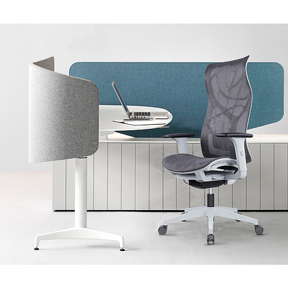 Кресло для руководителя SitZone CH-283A-HS-P1 сетка, серый, -30% - 6