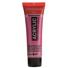 Краски акриловые "Amsterdam", 577 красно-фиолетовый светлый, 20 мл, туба