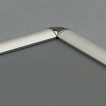 Рамка плакатная, А4, серебристый