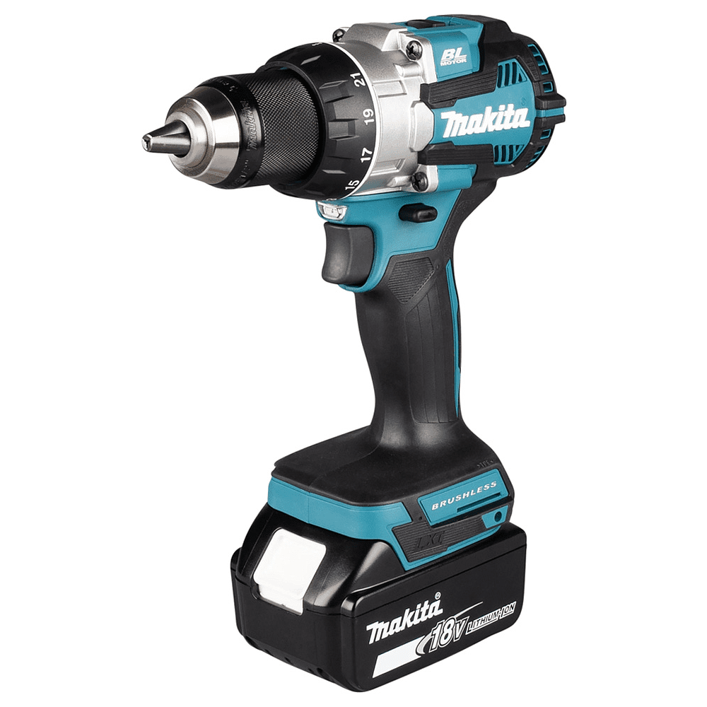 Дрель-шуруповерт аккумуляторная MAKITA DDF489RTJ, 18 В, 73 Нм, 5.0Ачx2, MakPac 2 - 3