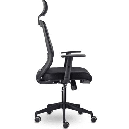 Кресло для руководителя "UTFC Гарвард СН-500", сетка, пластик, черный - 3