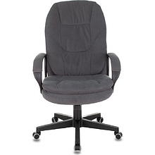 Кресло для руководителя "Бюрократ CH-868N Fabric", пластик, серый