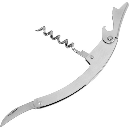 Набор для вина и сыра "Rendezvous", бежевый, серебристый, прозрачный - 4