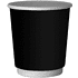Стакан картонный 24 шт, 250 мл, 2 слоя, черный