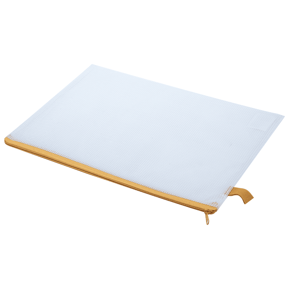 Папка конверт на молнии "Deli", А4, прозрачный - 5