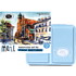 Краски акварельные "Aquarius. Mini Urban Sketcher set", 8 цветов, полукюветы, коробка, голубая