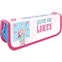 Пенал "Likes", 1 отделение, розовый