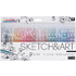 Набор ручек акриловых "Sketch&Art", 1 мм, 24 шт, ассорти