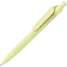 Ручка шариковая автоматическая "Wheat Straw", 1.0 мм, светло-зеленый, стерж. синий