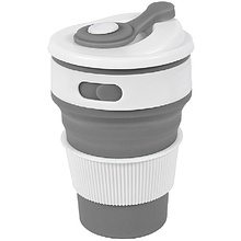 Стакан "Button", силикон, 300 мл, серый