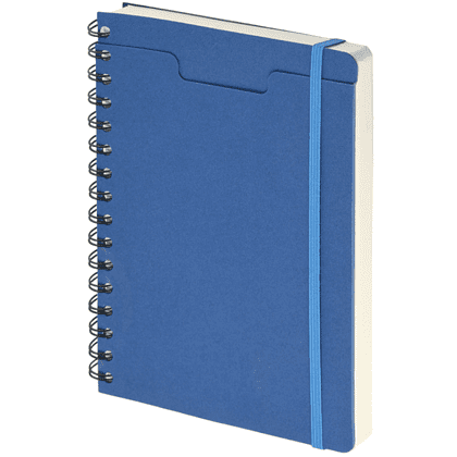 Ежедневник недатированный "Pragmatic", А5, на гребне, синий