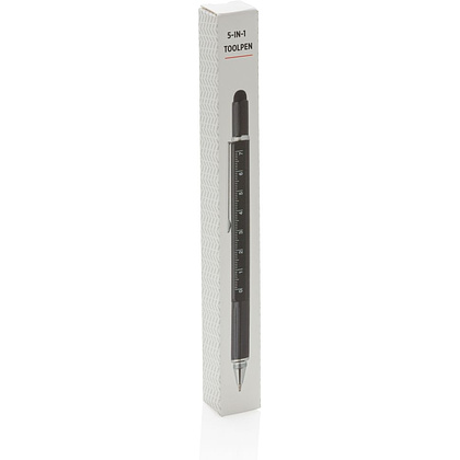 Ручка многофункциональная "P221.551", черный, серебристый - 5