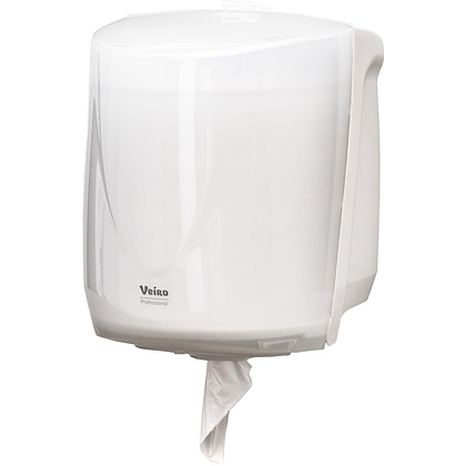 Диспенсер Veiro Professional "Easyroll" для полотенец в рулонах с центральной вытяжкой, белый