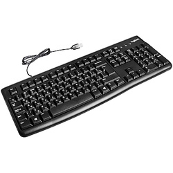 Клавиатура Logitech "K120", USB, проводная, черный 983297 купить в ...