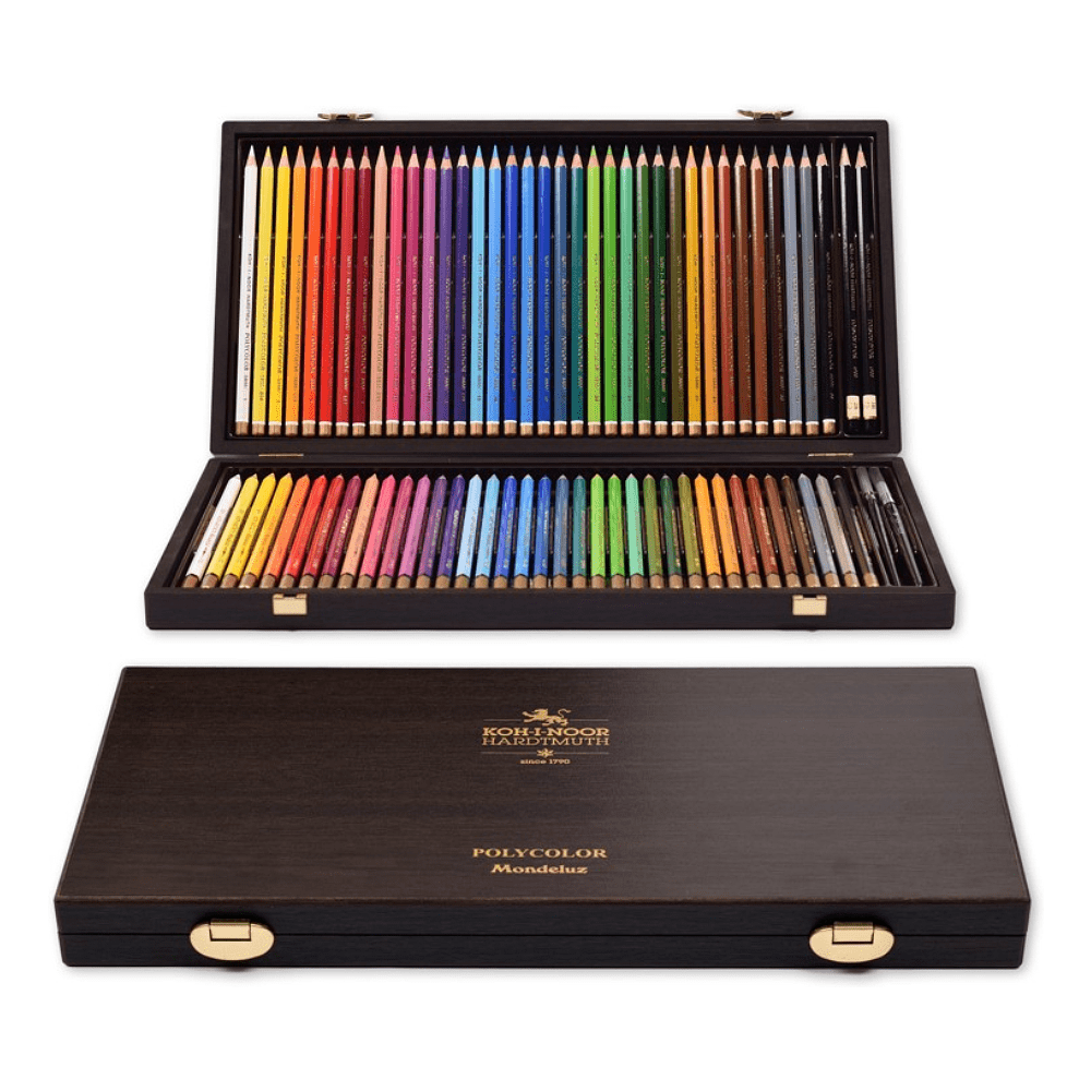 Карандаши цветные "Koh-I-Noor 8896", 72 шт, деревянный ящик