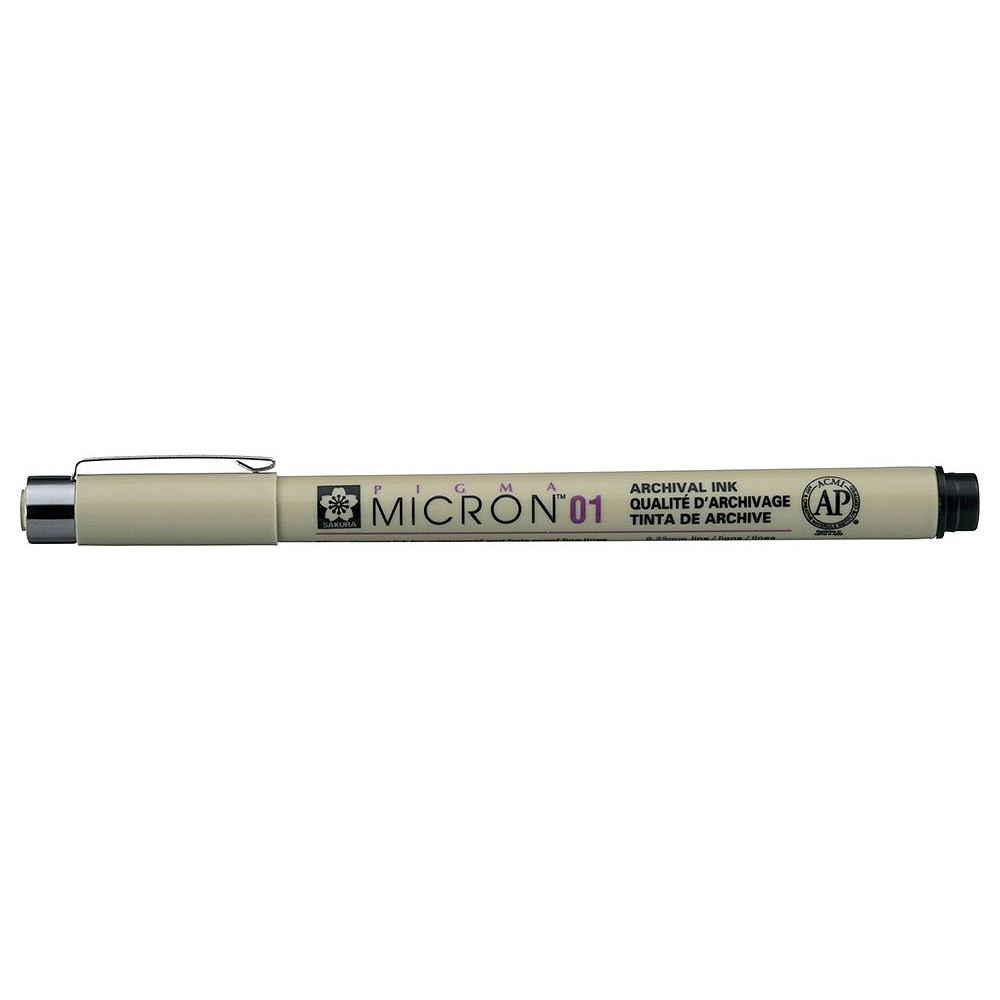 Ручка капиллярная "Pigma Micron", 0.25 мм, черный - 3