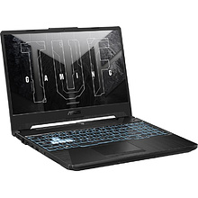 Ноутбук ASUS TUF Gaming A15 FA506NCR-HN119, 16GB, DOS, мышь, рюкзак, черный