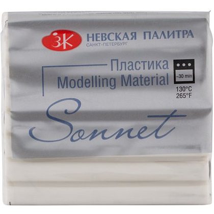 Пластика "Сонет", 56 гр., белый