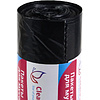 Мешки для мусора CleanPavline Выгодные, 240 л, 35 мкм, 88х120 см, ПВД, 10 шт/рулон, черный - 3