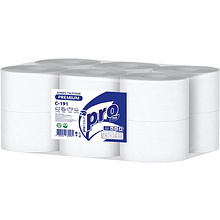 Бумага туалетная  PROtissue 170м, 2 слоя, Instant, 100% целлюлоза