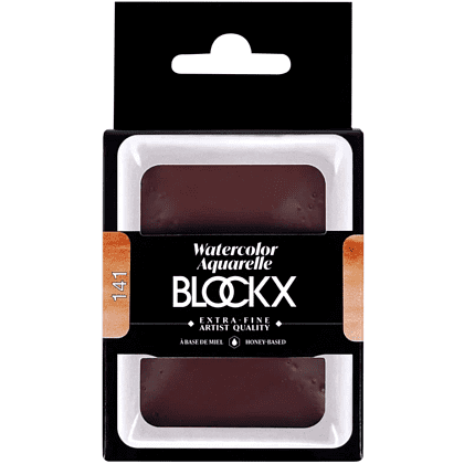 Краски акварельные "Blockx. Giant pan", 141 сиена жженая светлая, 18 мл., кювета