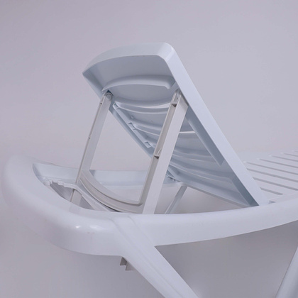 Шезлонг Элластик, пластик, белый - 6