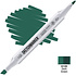 Маркер перманентный двусторонний "Sketchmarker", G120 зеленый темный