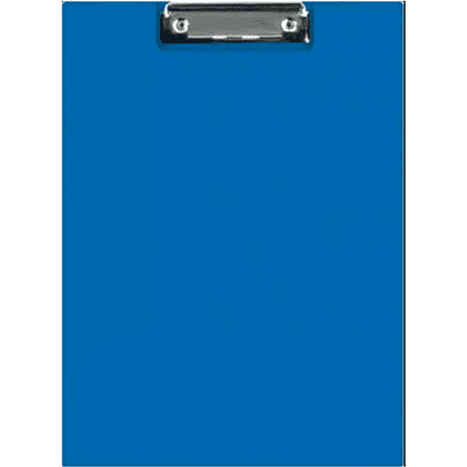 Планшет с зажим "Q-Connect", А5, ПВХ, синий