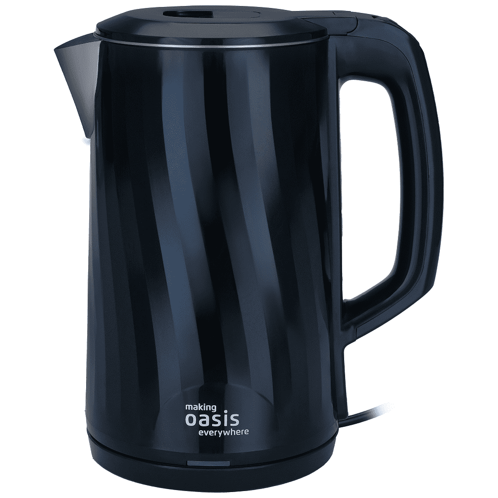 Электрочайник Oasis K-13PB, пластик, черный - 2