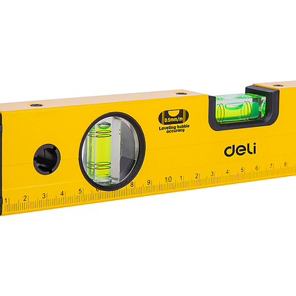Уровень "Deli" 300 мм, пузырьковый - 3